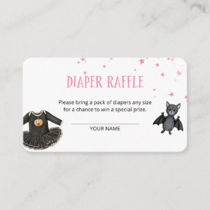 Tarjeta De Recepción Nuestro Pequeño Boo Sorteo de Pañales