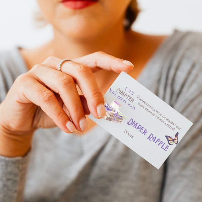 Tarjeta De Recepción Nuevo capítulo Begin Brunch Diaper Raffle Baby Sho (Subido por el creador)