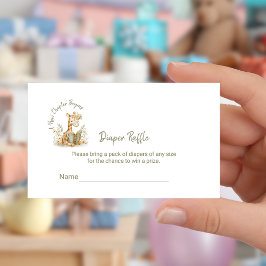 Tarjeta De Recepción Nuevo capítulo comienza el billete de pañal de jir