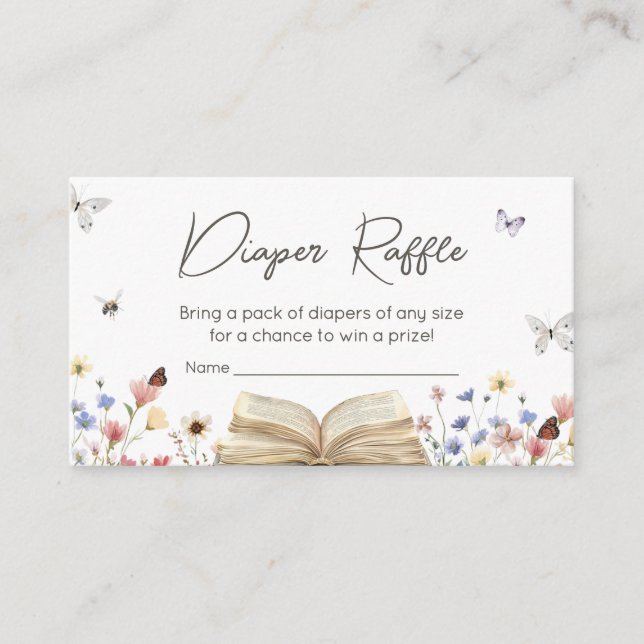 Tarjeta De Recepción Nuevo capítulo del libro de cuentos comienza raffl (Anverso)