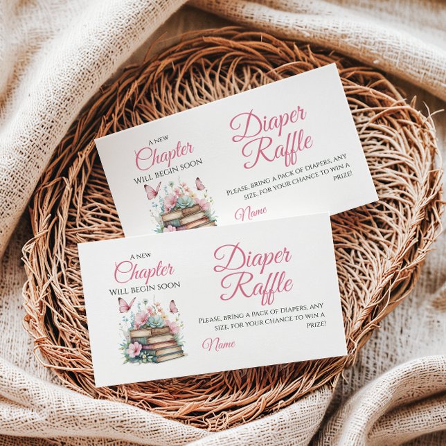 Tarjeta De Recepción Nuevo capítulo del libro de historias Baby Shower  (Subido por el creador)