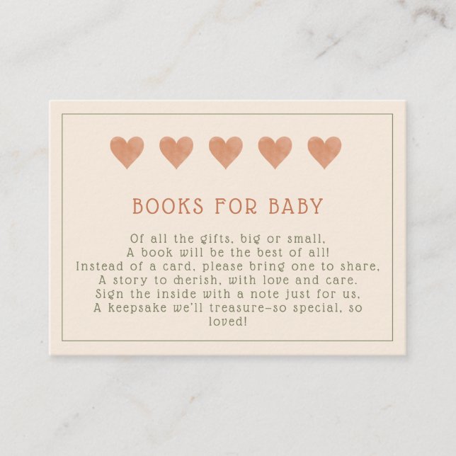 Tarjeta De Recepción Nuevo capítulo inicia Baby Shower de storybook (Anverso)