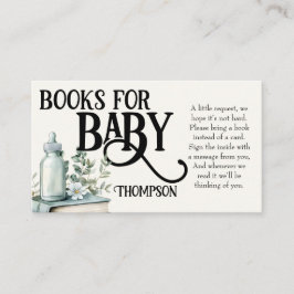 Tarjeta De Recepción Nuevo capítulo inicia flor silvestre de Baby Showe