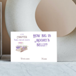 Tarjeta De Recepción Nuevo libro de historias de capítulo adivina cómo 