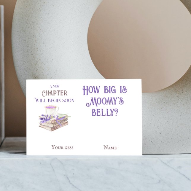 Tarjeta De Recepción Nuevo libro de historias de capítulo adivina cómo  (Subido por el creador)