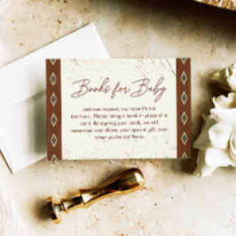 Tarjeta De Recepción Occidente Azteca, Libros Rústicos Para Bebés