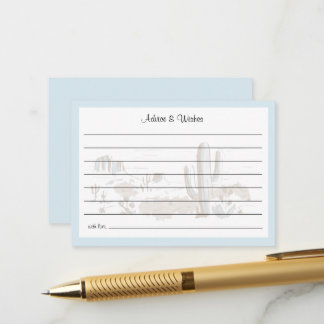Tarjeta De Recepción Oh Baby Vaquero Consejos y Deseos para la Ducha