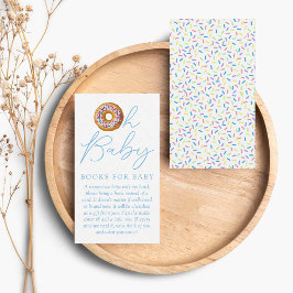 Tarjeta De Recepción Oh Bebé Donut Sprinkle Solicitud De Baby Shower En