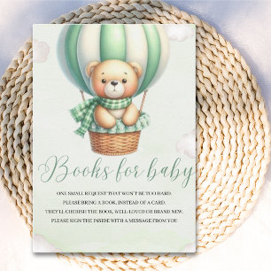 Tarjeta De Recepción Oh Boy, Adorable Bear Baby shower boy
