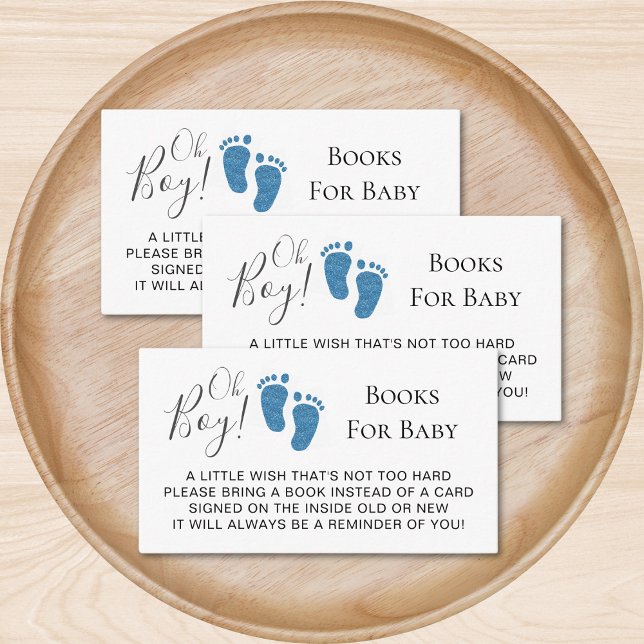 Tarjeta De Recepción Oh Boy Baby Feoks Para El Baby Shower Para El Bebé (Subido por el creador)