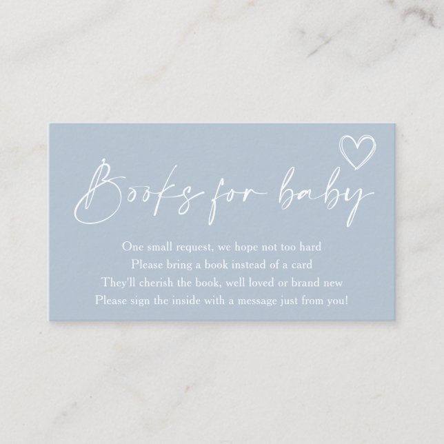 Tarjeta De Recepción Oh Boy Los Libros Modernos De Baby Shower Para El  (Anverso)