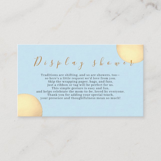 Tarjeta De Recepción ¡Oh chico! El bebé en globo debe (Anverso)