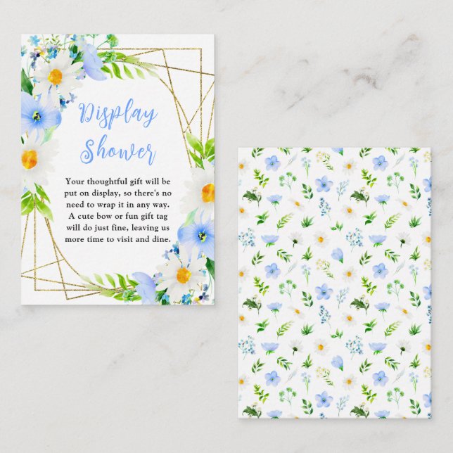 Tarjeta De Recepción Olvidémonos de los problemas y duchas para la pant (Anverso / Reverso)