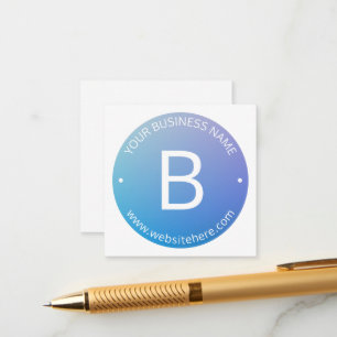 Tarjeta De Recepción Ombre de desvanecimiento azul y púrpura con texto 