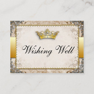Tarjeta De Recepción Ornate Fairytale Storybook Wire Well Cards