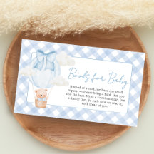 Oso Azul Apenas Espera Libros para Baby Shower par