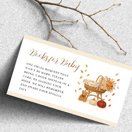 Tarjeta De Recepción Otoño Baby Shower Books for Baby