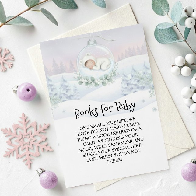 Tarjeta De Recepción Our Little Snowbaby is on the way First Library (Subido por el creador)