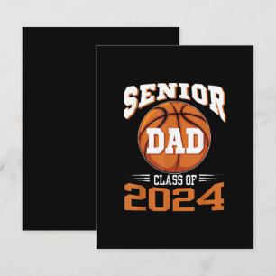 Tarjeta De Recepción Padre de Senior de la promoción de 2024