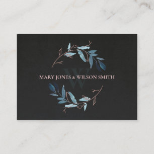 TARJETA DE RECEPCIÓN PÁGINA WEB DEL BODA DE LA LLUVIA DE LA LLUVIA AZUL