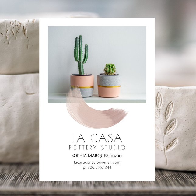 Tarjeta De Recepción Paint Swash Creative Enclosure (Subido por el creador)