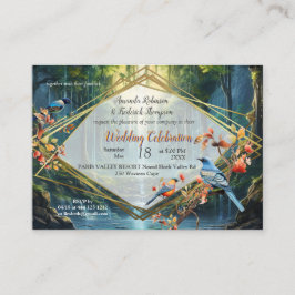 Tarjeta De Recepción Paisajes de destino de nuestro mundo