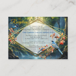 Tarjeta De Recepción Paisajes de destino de nuestro mundo