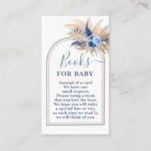 Pampas Grass Boy Boys for Baby Card