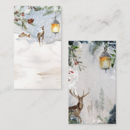 Tarjeta De Recepción Pantalla verde perenne en blanco