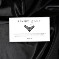 Panty Game Bridal Shower Bachelorette Lingerie