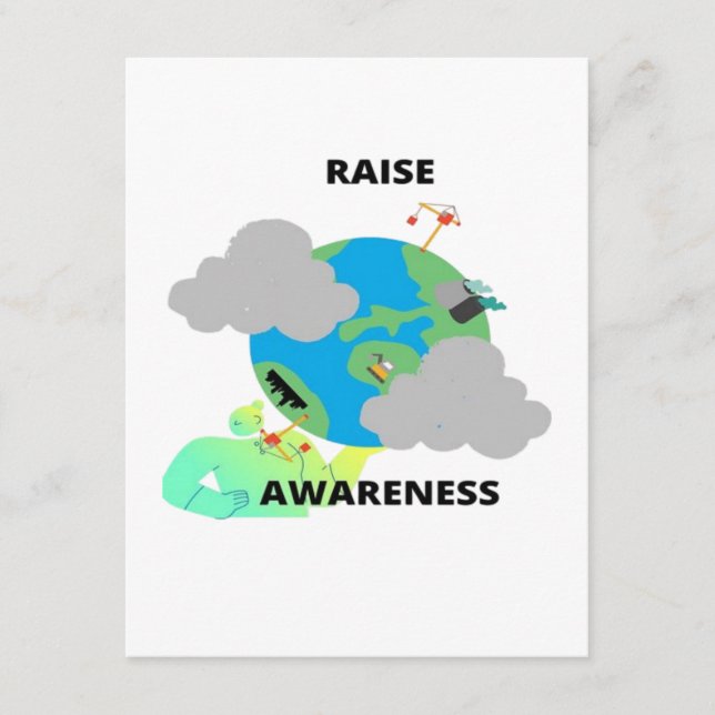 TARJETA DE RECEPCIÓN ¡PARA CREAR CONCIENCIA! (Anverso)
