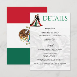 Tarjeta De Recepción Pareja de México