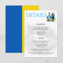 Tarjeta De Recepción Pareja de Ucrania