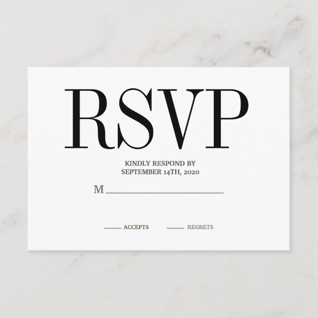 Tarjeta De Recepción Paso de abordaje de destino Boda tropical RSVP (Anverso)