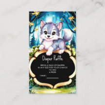 Pastel Little Wolf Baby Shower