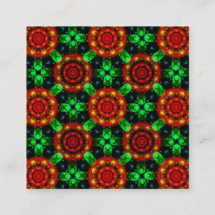 Tarjeta De Recepción Patrón abstracto elegante boho moderno floral #504