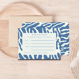 Tarjeta De Recepción Patrón abstracto moderno palabras de sabiduría de 