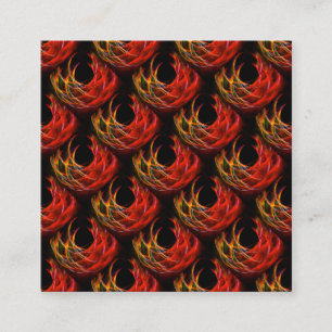 Tarjeta De Recepción Patrón de Arte Abstracto Elegante Boho Moderno Lin