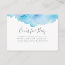 Tarjeta De Recepción Peach Books rosa para bebé Baby Shower Insertar ta