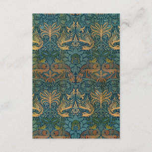 Tarjeta De Recepción Peacock y Dragón, 1878 por William Morris