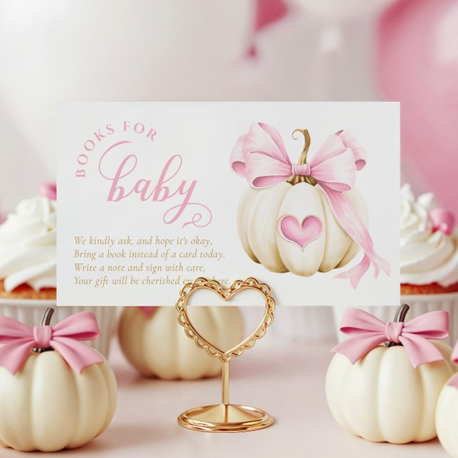 Tarjeta De Recepción Pequeña calabaza está en camino a los libros para  (Subido por el creador)