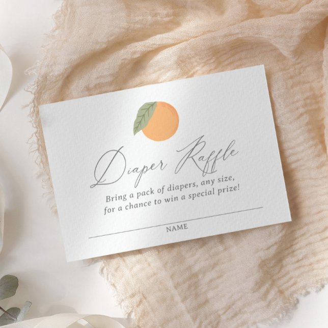 Tarjeta De Recepción Pequeña entrada de Baby Shower Diaper Raffle (Subido por el creador)
