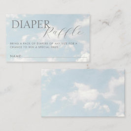 Tarjeta De Recepción Pequeña pieza del cielo del sueño de Baby Shower