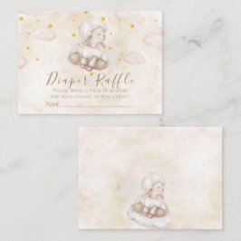 Tarjeta De Recepción Pequeñas ovejas nubes de pino lindas estrellas del