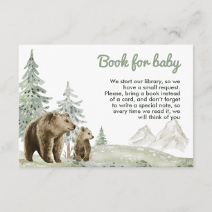 Tarjeta De Recepción Pequeño bebé salvaje bebé bebé de la familia bebé