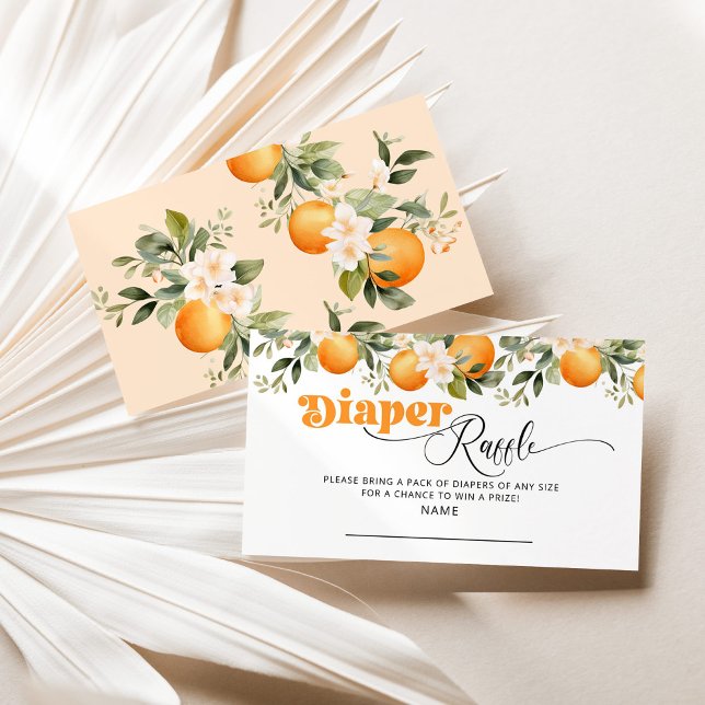 Tarjeta De Recepción Pequeño boleto de rifa de pañales para la ducha de (Subido por el creador)