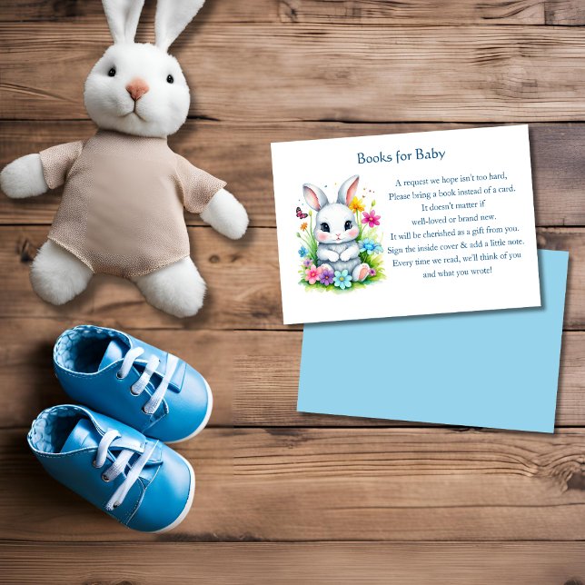 Tarjeta De Recepción Pequeño Bunny Wildflowers Libros De Pascua Para Be (Subido por el creador)