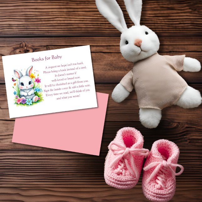 Tarjeta De Recepción Pequeño Bunny Wildflowers Libros De Pascua Para Be (Subido por el creador)