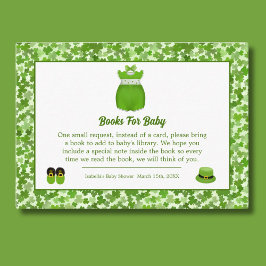 Tarjeta De Recepción Pequeño Lucky One Shamrock Books Para Niña