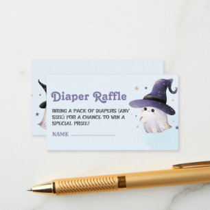 Tarjeta De Recepción Pequeño novio niño ducha bebé Diaper Raffle Ticket